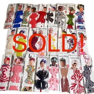 Baby Bling Designer Baby Kids Knot Headbands Assorted Pick Your Style NWT